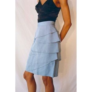 NWOT MARYAM NASSIR ZADEH Orbit Skirt Light Blue (Rare/Unique)
